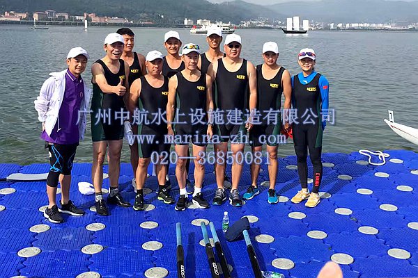 水上浮筒 水上浮動平臺 水上工程 廣州中航水上設(shè)施建造有限公司