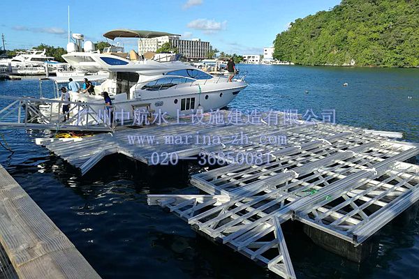 帕勞 水上浮箱 游艇碼頭 水上基礎(chǔ)設(shè)施 廣州中航